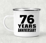 76th Anniversary 76 Years - 12oz Camping Mug