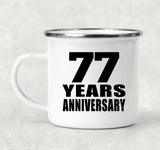 77th Anniversary 77 Years - 12oz Camping Mug