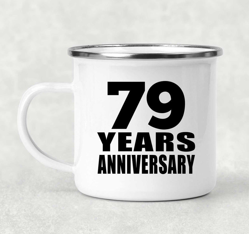 79th Anniversary 79 Years - 12oz Camping Mug