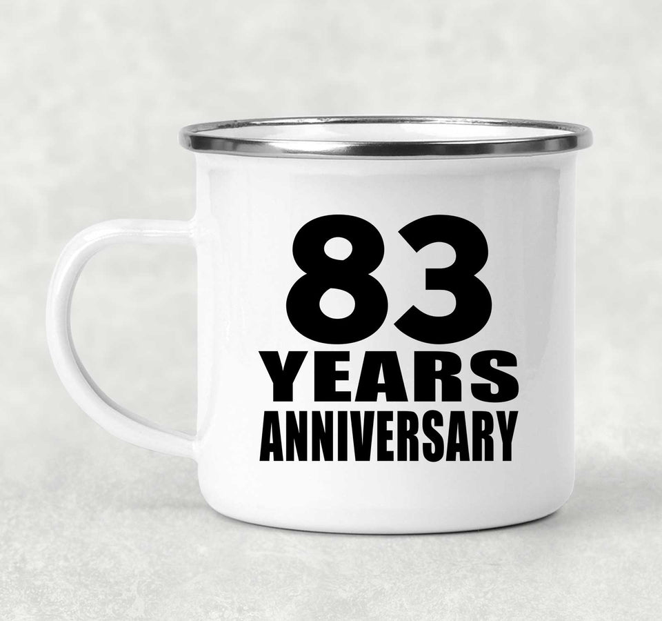 83rd Anniversary 83 Years - 12oz Camping Mug