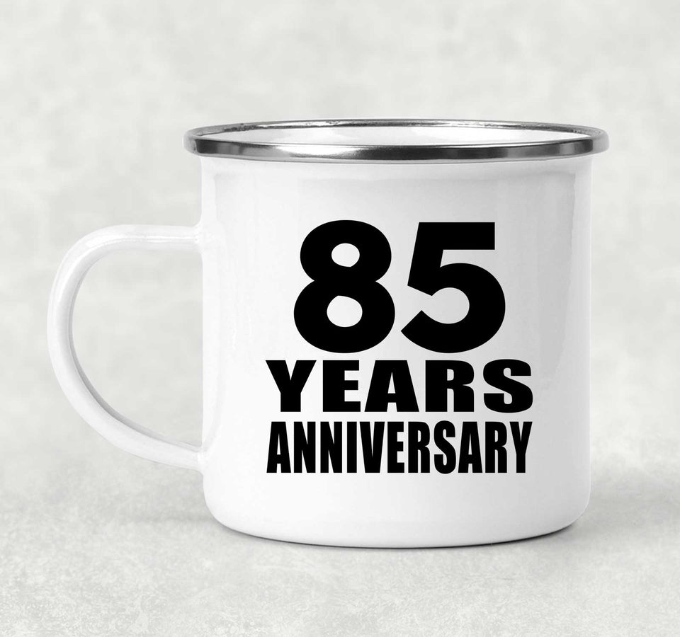 85th Anniversary 85 Years - 12oz Camping Mug