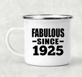 99th Birthday Fabulous Since 1925 - 12oz Camping Mug