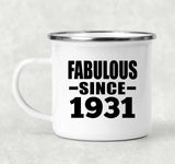 93rd Birthday Fabulous Since 1931 - 12oz Camping Mug
