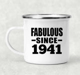 83rd Birthday Fabulous Since 1941 - 12oz Camping Mug