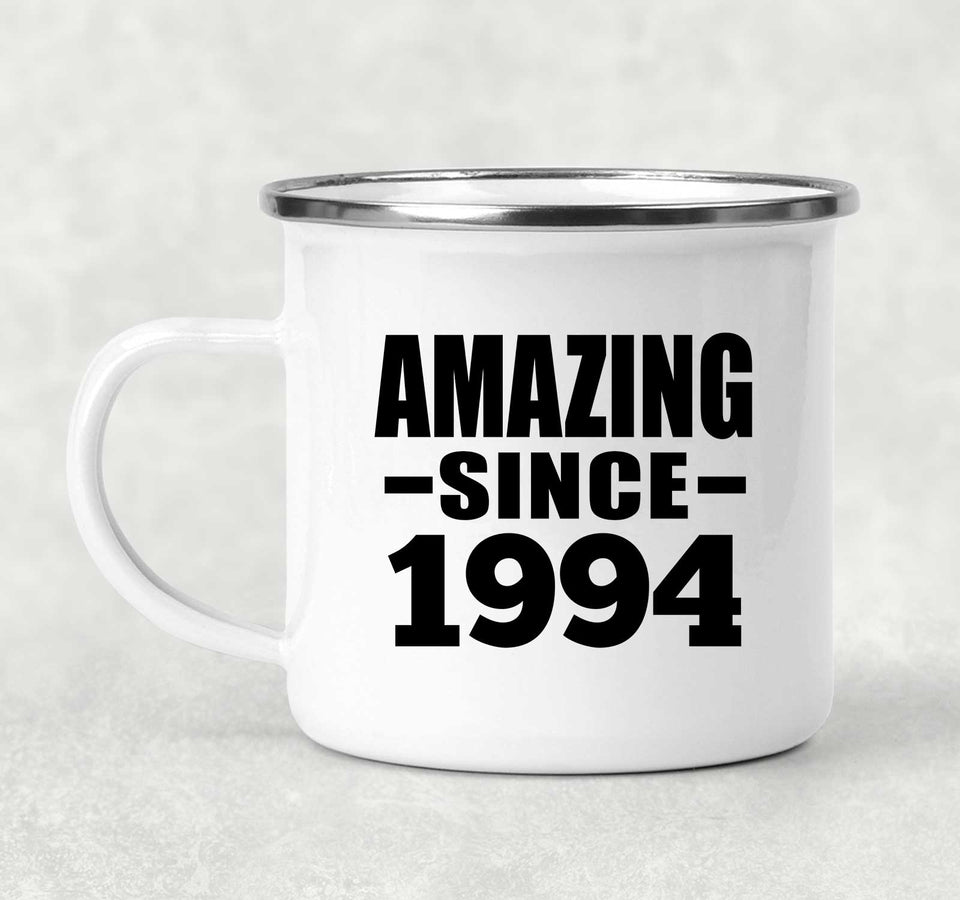 30th Birthday Amazing Since 1994 - 12oz Camping Mug