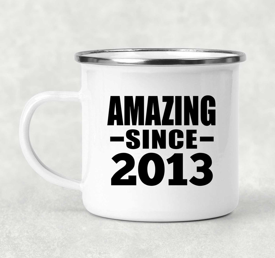 11th Birthday Amazing Since 2013 - 12oz Camping Mug