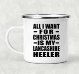 All I Want For Christmas Is My Lancashire Heeler - 12oz Camping Mug