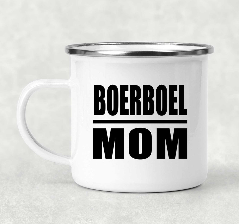 Boerboel Mom - 12oz Camping Mug