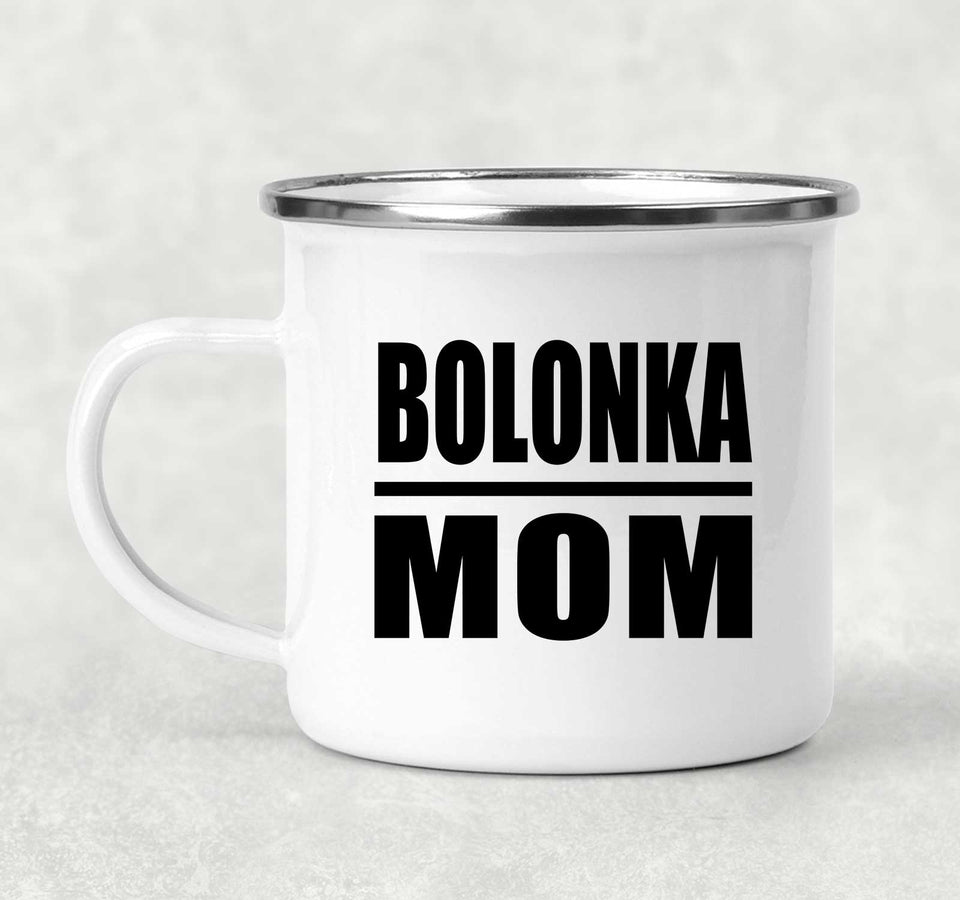 Bolonka Mom - 12oz Camping Mug