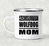 Czechoslovakian Wolfdog Mom - 12oz Camping Mug