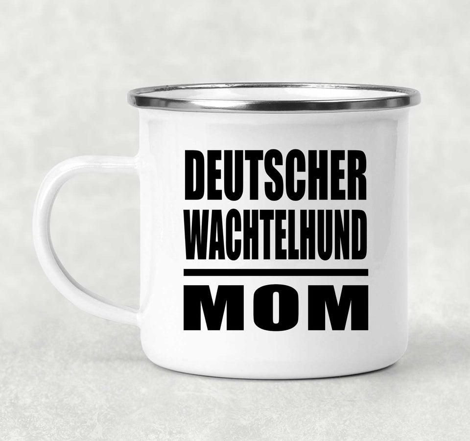 Deutscher Wachtelhund Mom - 12oz Camping Mug