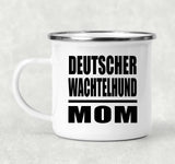 Deutscher Wachtelhund Mom - 12oz Camping Mug