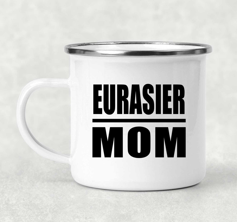 Eurasier Mom - 12oz Camping Mug