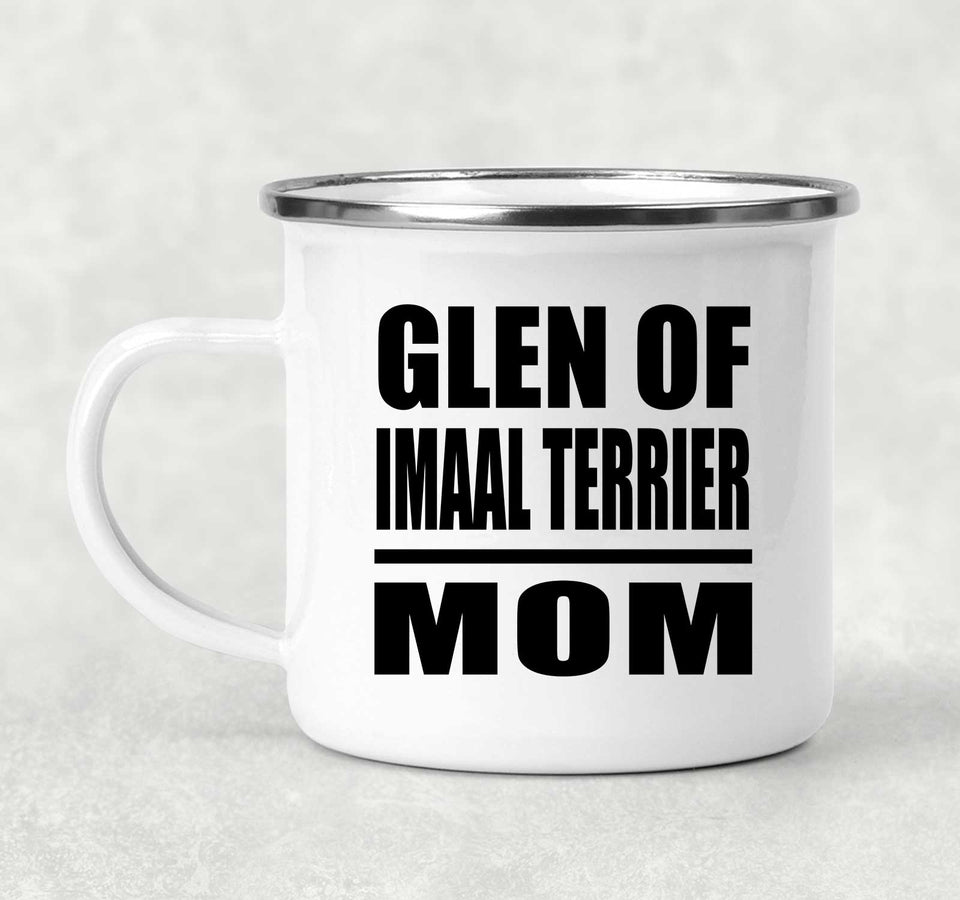 Glen Of Imaal Terrier Mom - 12oz Camping Mug