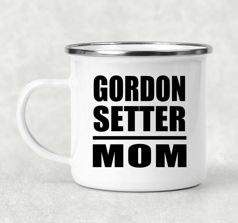Gordon Setter Mom - 12oz Camping Mug