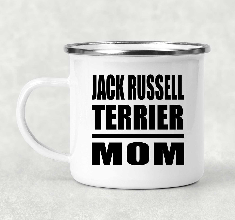Jack Russell Terrier Mom - 12oz Camping Mug