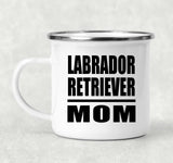 Labrador Retriever Mom - 12oz Camping Mug