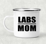 Labs Mom - 12oz Camping Mug