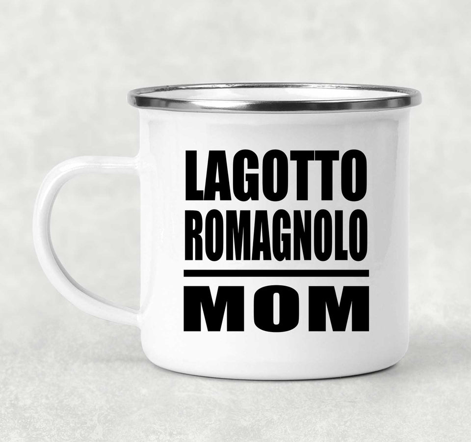 Lagotto Romagnolo Mom - 12oz Camping Mug
