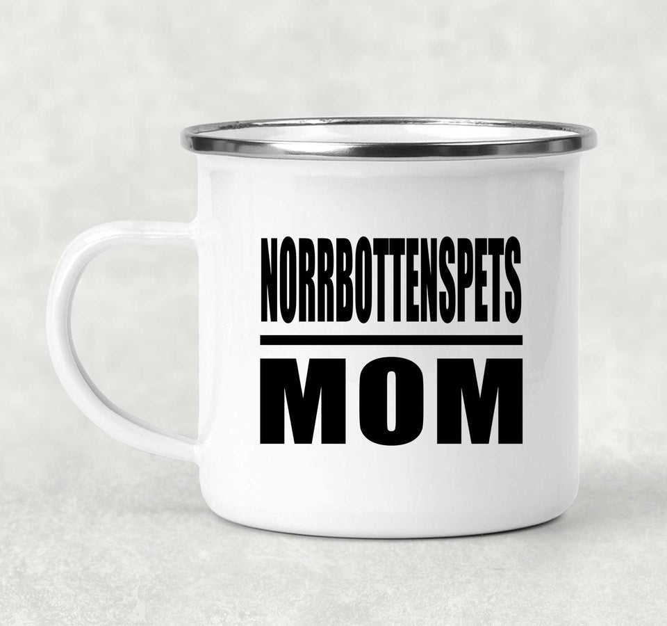 Norrbottenspets Mom - 12oz Camping Mug