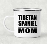 Tibetan Spaniel Mom - 12oz Camping Mug