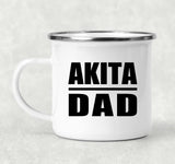 Akita Dad - 12oz Camping Mug