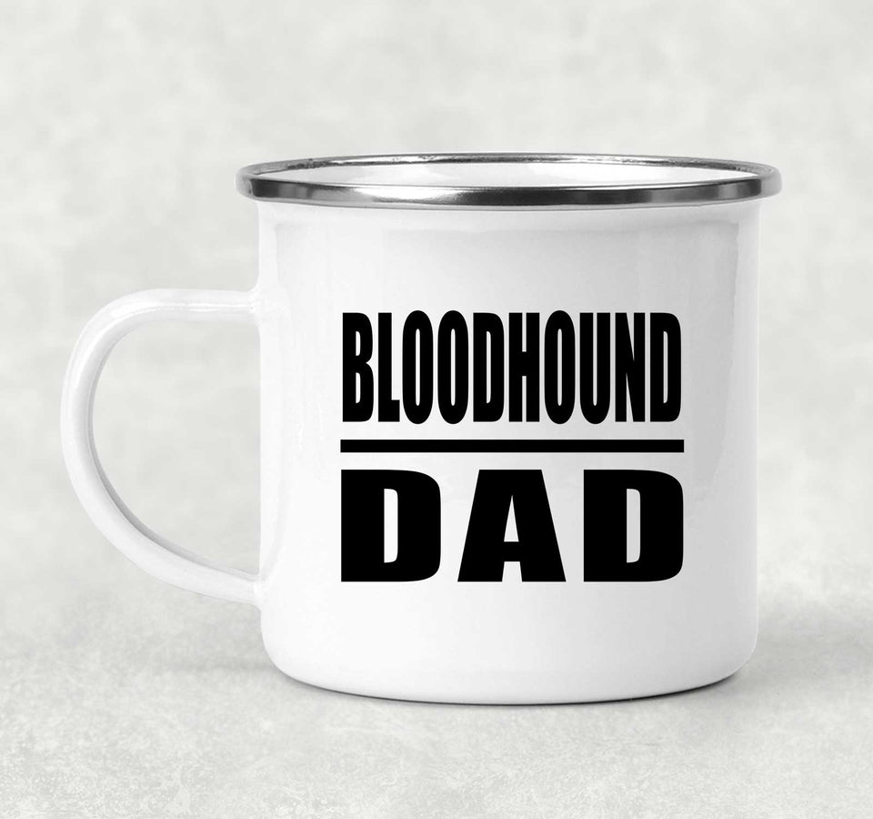 Bloodhound Dad - 12oz Camping Mug