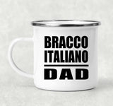 Bracco Italiano Dad - 12oz Camping Mug