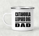 Catahoula Leopard Dog Dad - 12oz Camping Mug