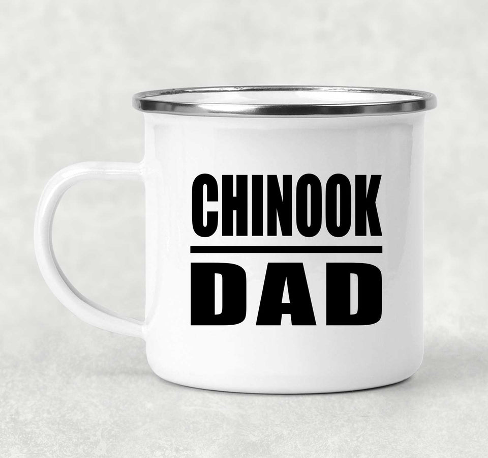 Chinook Dad - 12oz Camping Mug