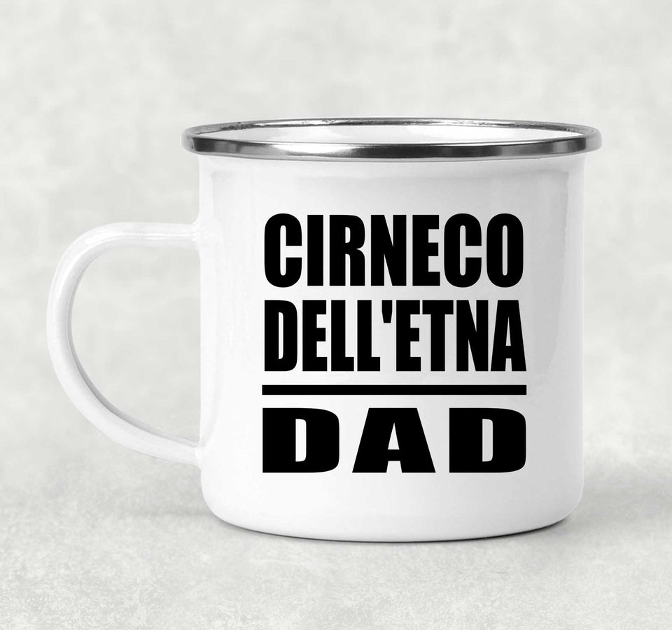 Cirneco Dell'etna Dad - 12oz Camping Mug