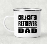 Curly-Coated Retriever Dad - 12oz Camping Mug