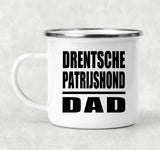 Drentsche Patrijshond Dad - 12oz Camping Mug