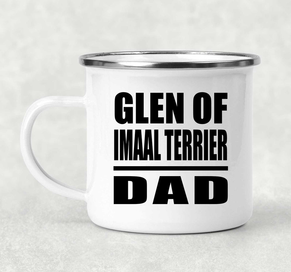 Glen Of Imaal Terrier Dad - 12oz Camping Mug