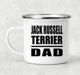 Jack Russell Terrier Dad - 12oz Camping Mug