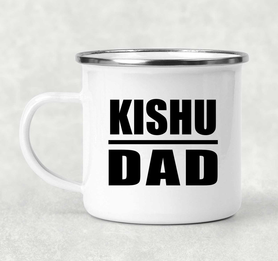 Kishu Dad - 12oz Camping Mug