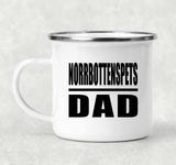 Norrbottenspets Dad - 12oz Camping Mug