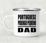 Portuguese Podengo Pequeno Dad - 12oz Camping Mug