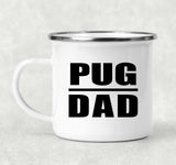 Pug Dad - 12oz Camping Mug
