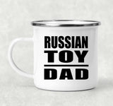 Russian Toy Dad - 12oz Camping Mug