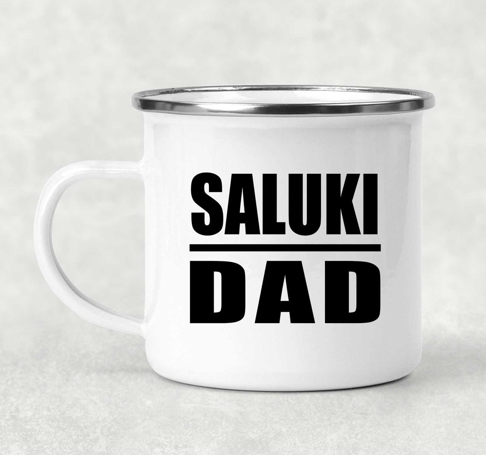 Saluki Dad - 12oz Camping Mug