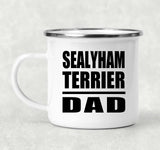 Sealyham Terrier Dad - 12oz Camping Mug