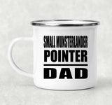 Small Munsterlander Pointer Dad - 12oz Camping Mug