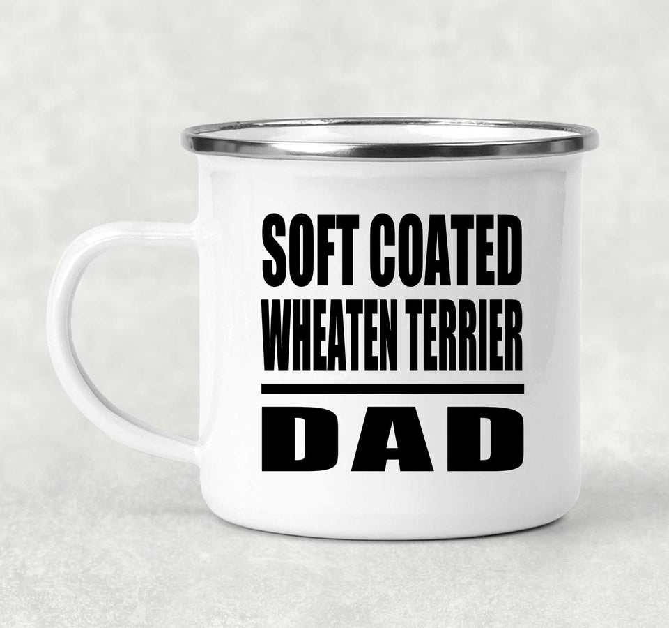 Soft Coated Wheaten Terrier Dad - 12oz Camping Mug
