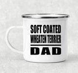 Soft Coated Wheaten Terrier Dad - 12oz Camping Mug