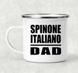 Spinone Italiano Dad - 12oz Camping Mug