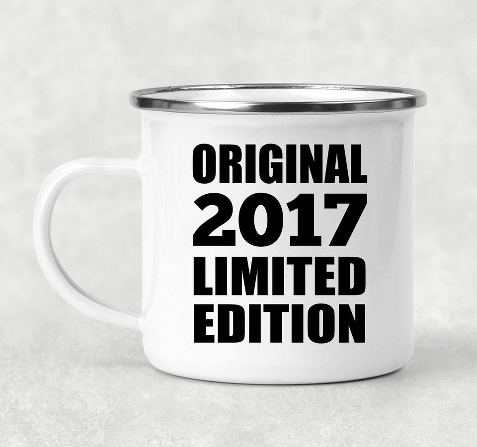 7th Birthday Original 2017 Limited Edition - 12oz Camping Mug