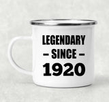 104th Birthday Legendary Since 1920 - 12oz Camping Mug