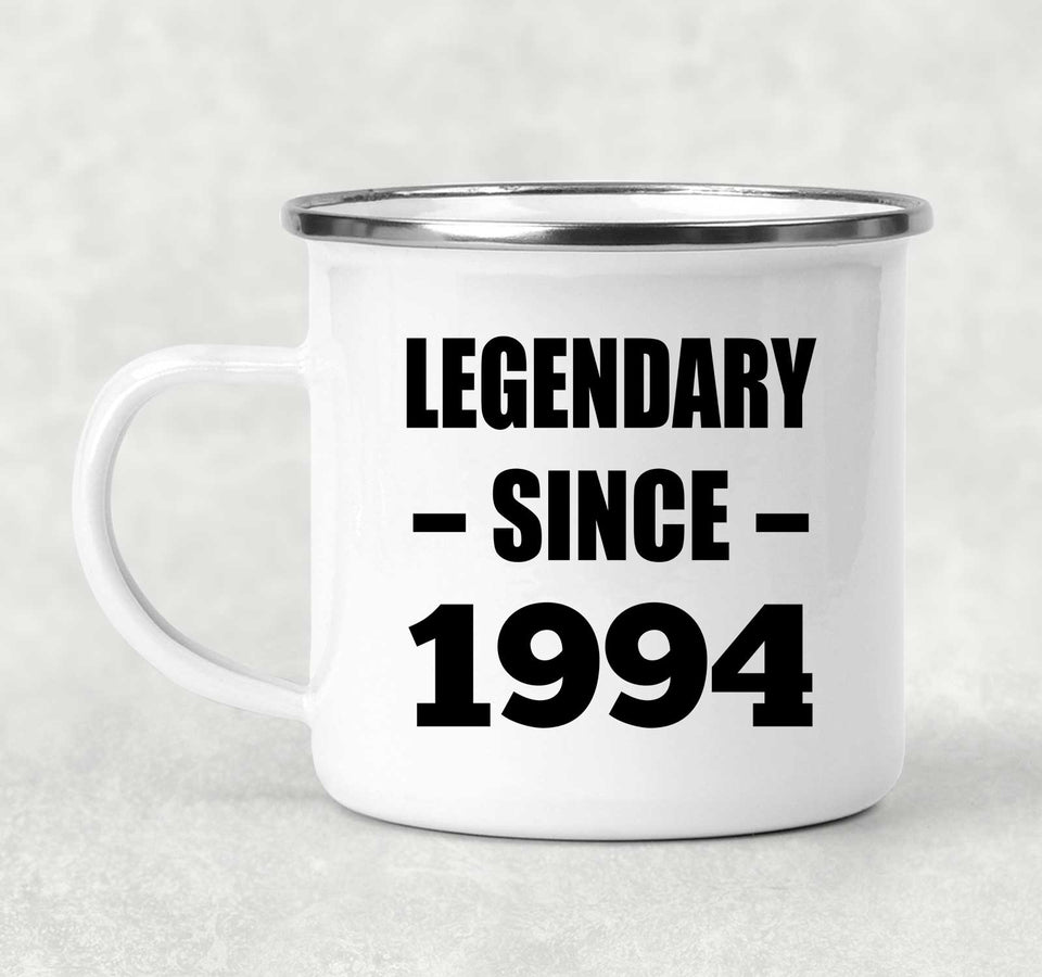 30th Birthday Legendary Since 1994 - 12oz Camping Mug