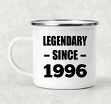 28th Birthday Legendary Since 1996 - 12oz Camping Mug
